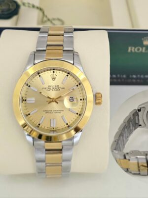 Rolex Datejust Watch Gold Tone