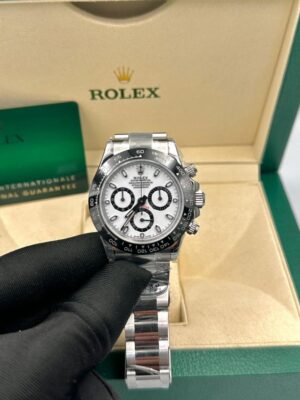 Rolex Daytona Panda White Dial Watch