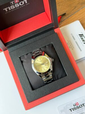Tissot Gentleman Yellow Dial Watch