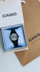 Casio MTP Black Dial Watch