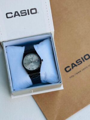 Casio MTP Black Dial Watch