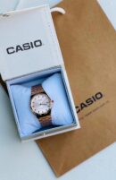 Casio MTP White Dial Watch