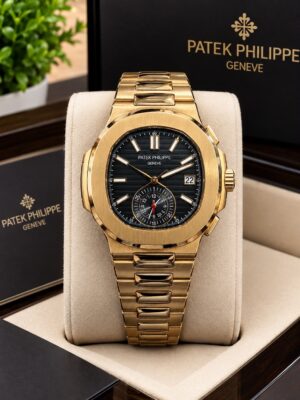 Patek Philippe Nautilus 5980/1R-001 Rose gold Black